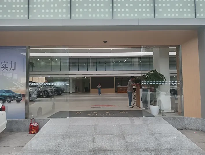 成都吉利4S店自动感应门